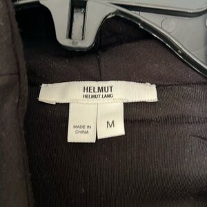 Helmut Lang fitted zip up sweatshirt, dressy